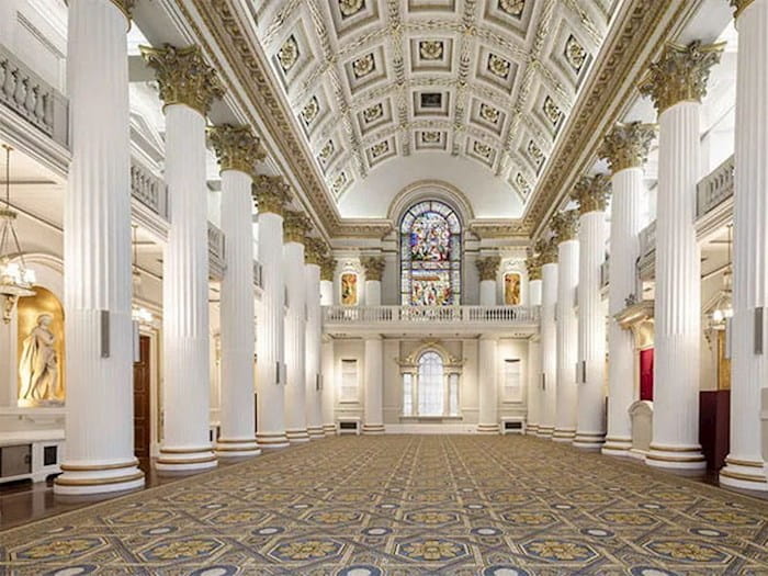 The 'Egyptian Hall' in Mansion House, the venue for the 2023 FFTF awards ceremony. 