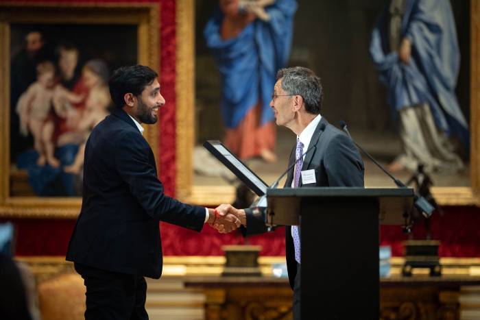 A photograph from the 2025 Finance for the Future Awards ceremony