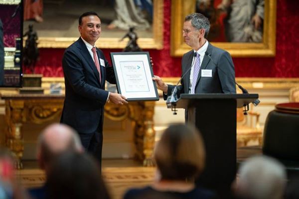 A photograph from the 2025 Finance for the Future Awards ceremony