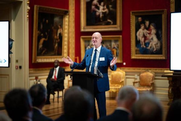 A photograph from the 2025 Finance for the Future Awards ceremony