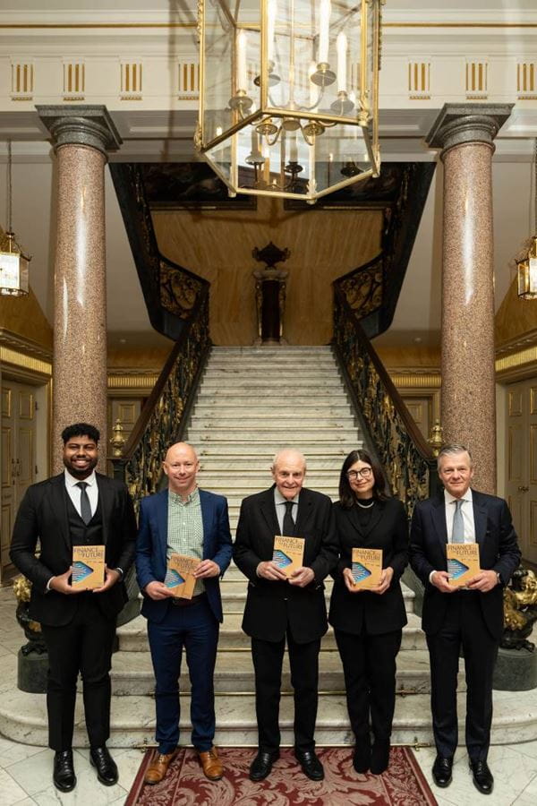 A photograph from the 2025 Finance for the Future Awards ceremony