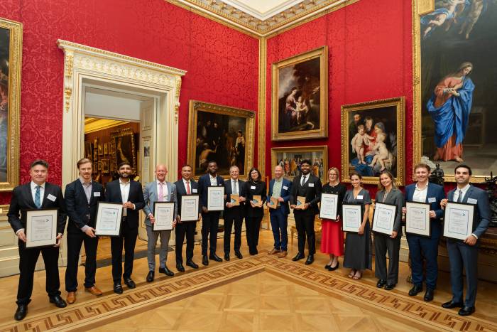 A photograph from the 2025 Finance for the Future Awards ceremony