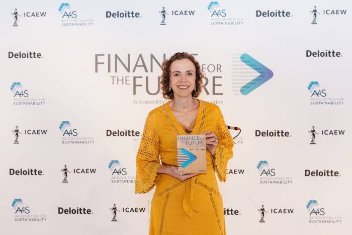Photo of CFO of the Year award winner